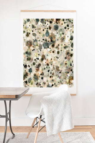 Ninola Design Summer sea water sand Art Print And Hanger