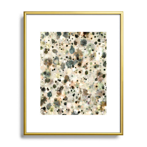 Ninola Design Summer sea water sand Metal Framed Art Print