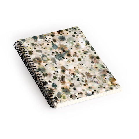 Ninola Design Summer sea water sand Spiral Notebook