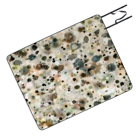 Ninola Design Summer sea water sand Picnic Blanket