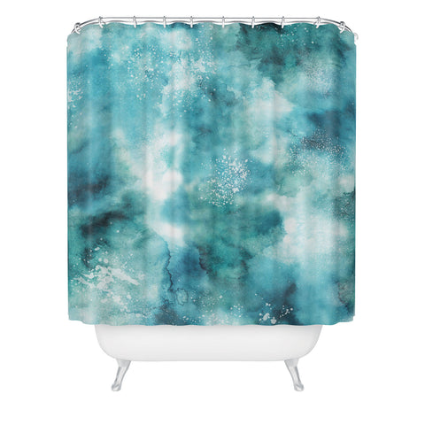 Ninola Design Summer sea water Shower Curtain