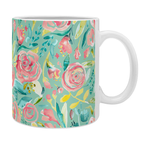 Ninola Design Sweet Floral Bouquet Coffee Mug