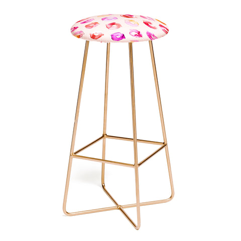 Ninola Design Sweet Pink Lips Bar Stool