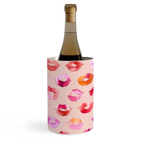Ninola Design Sweet Pink Lips Wine Chiller