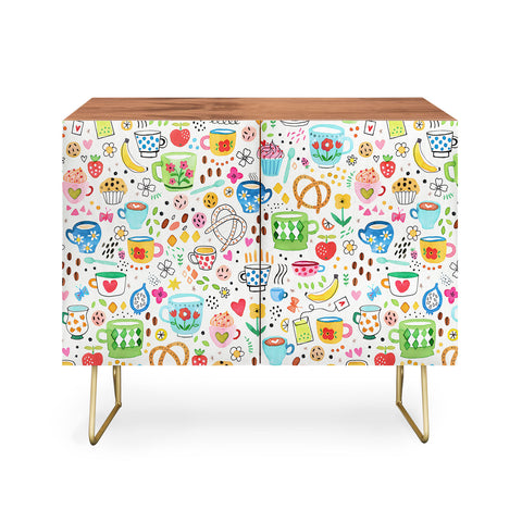 Ninola Design Tea and Coffee Snacks Credenza