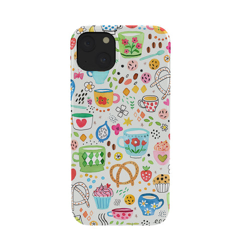 Ninola Design Tea and Coffee Snacks Phone Case