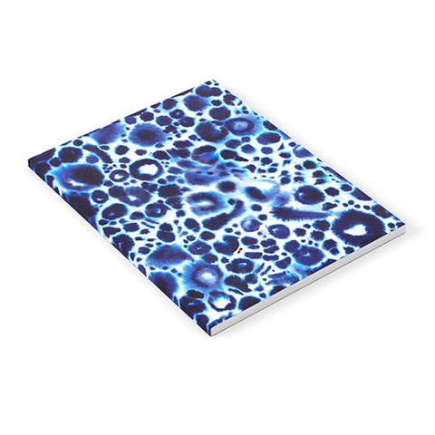 Ninola Design Textural abstract Blue Notebook
