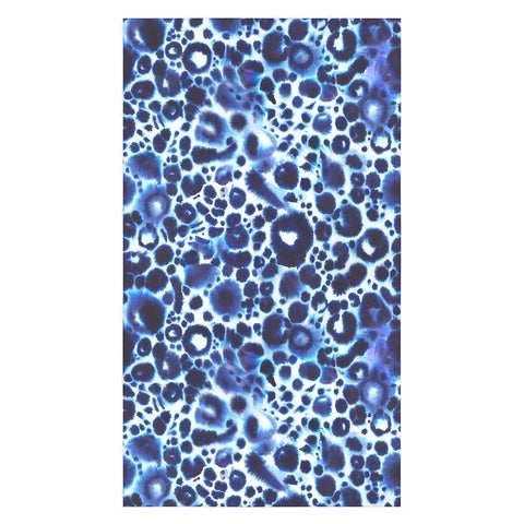 Ninola Design Textural abstract Blue Tablecloth