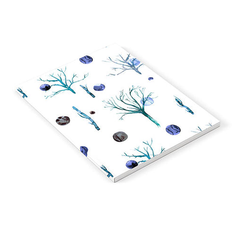 Ninola Design Trees branches Blue Notebook