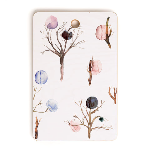 Ninola Design Trees branches Cold Cutting Board Rectangle