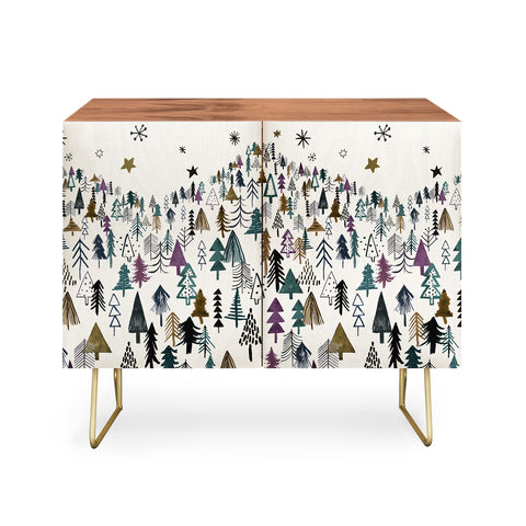 Ninola Design Trees Forest Night Credenza