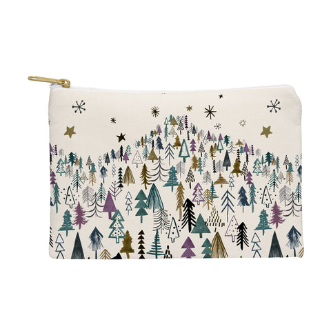 Ninola Design Trees Forest Night Pouch