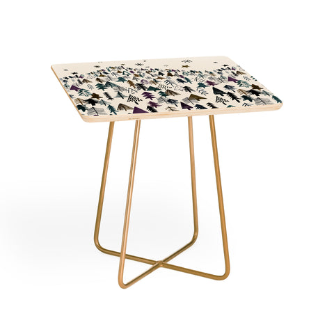 Ninola Design Trees Forest Night Side Table