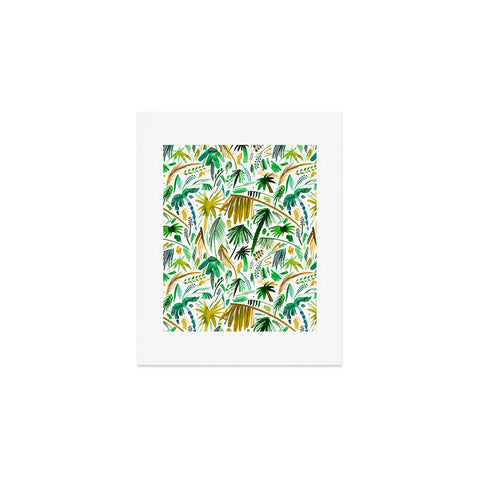 Ninola Design Tropical Expressive Palms Art Print