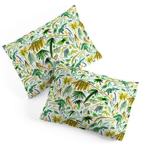 Ninola Design Tropical Expressive Palms Pillow Shams