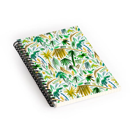 Ninola Design Tropical Expressive Palms Spiral Notebook