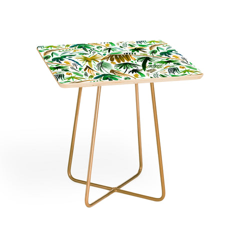 Ninola Design Tropical Expressive Palms Side Table