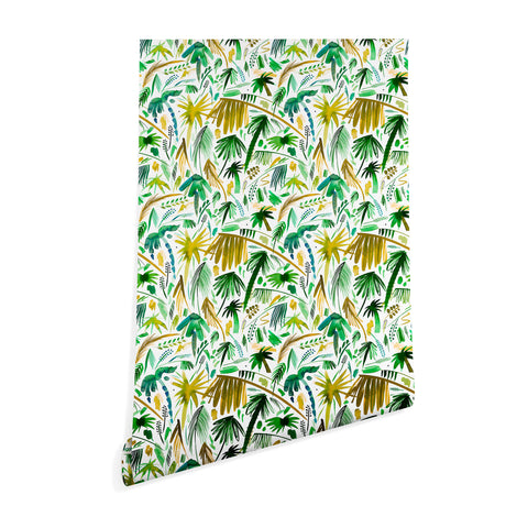Ninola Design Tropical Expressive Palms Wallpaper