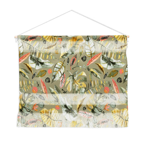 Ninola Design Tropical plants Sunbaked Green Wall Hanging Landscape
