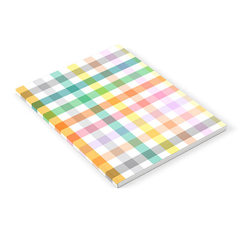 Ninola Design Vichy Spring Colorful Picnic Notebook