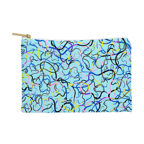 Ninola Design Water drawings blue Pouch