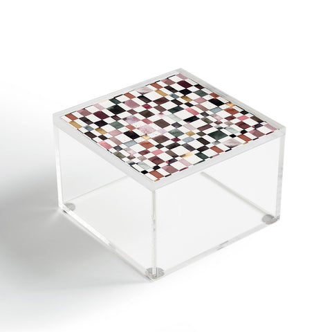 Ninola Design Watercolor checker Company is coming Acrylic Box