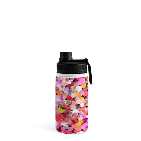 Ninola Design Watercolor Dots Candy Water Bottle