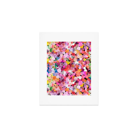 Ninola Design Watercolor Dots Candy Art Print