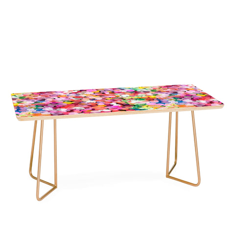 Ninola Design Watercolor Dots Candy Coffee Table