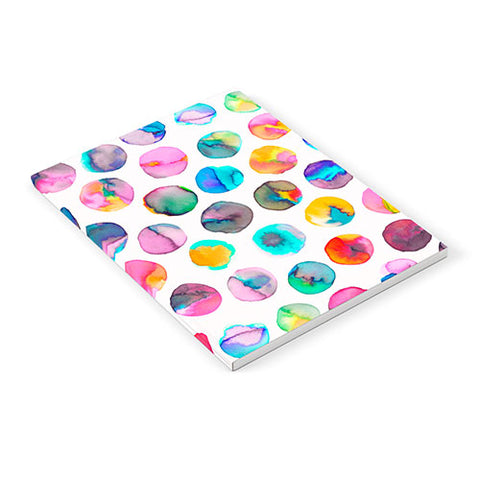 Ninola Design Watercolor Dots Marbles Notebook