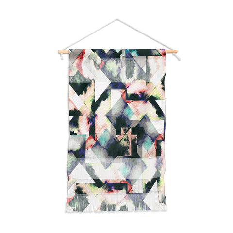 Ninola Design Watercolor Marble Tiles Wall Hanging Portrait