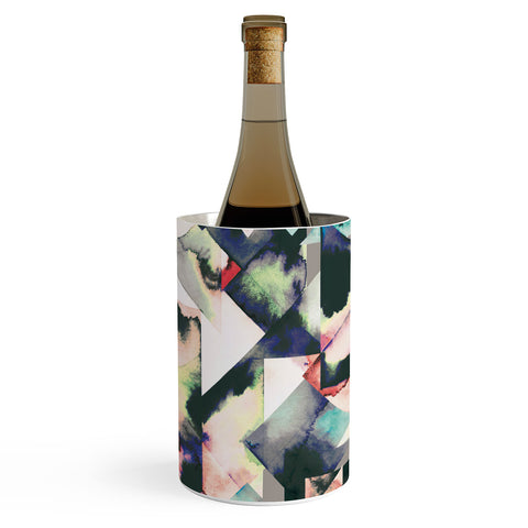Ninola Design Watercolor Marble Tiles Wine Chiller