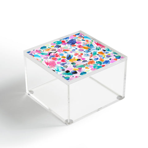 Ninola Design Watercolor Painterly Scribbles Acrylic Box
