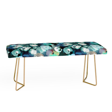 Ninola Design Watery coastal flowers Bench