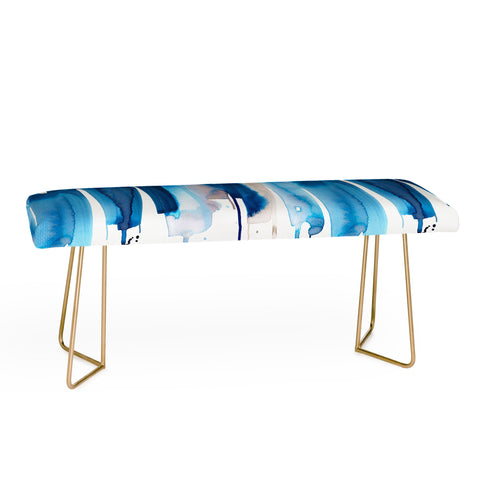 Ninola Design Watery stripes Blue Bench