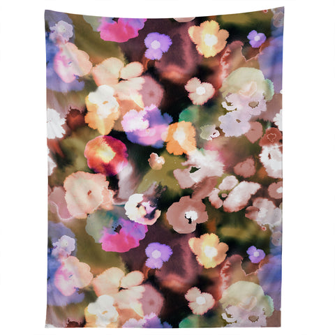 Ninola Design Watery summer flowers Tapestry