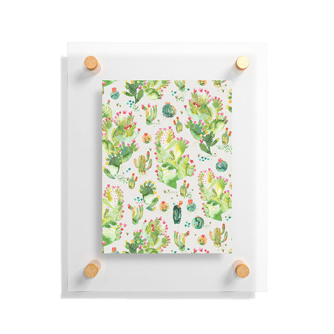 Ninola Design Western Cacti Natural Floating Acrylic Print