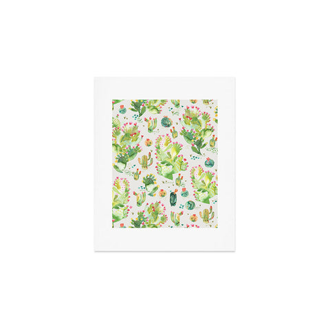 Ninola Design Western Cacti Natural Art Print