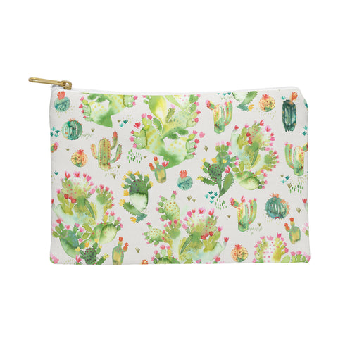 Ninola Design Western Cacti Natural Pouch