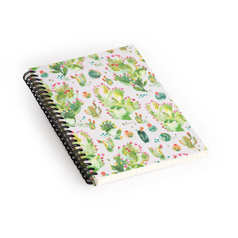 Ninola Design Western Cacti Natural Spiral Notebook