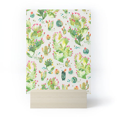 Ninola Design Western Cacti Natural Mini Art Print