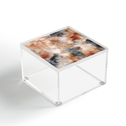 Ninola Design Western dunes abstract watercolor Acrylic Box