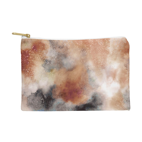Ninola Design Western dunes abstract watercolor Pouch
