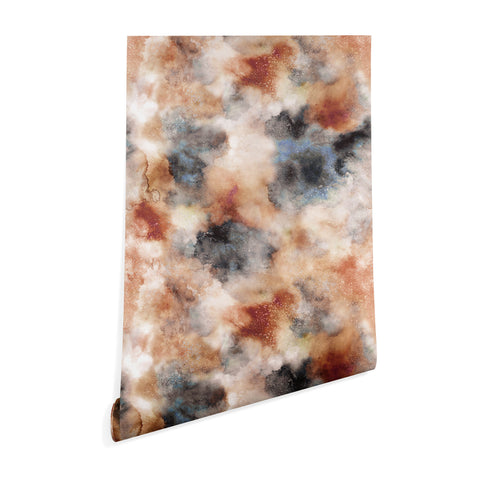 Ninola Design Western dunes abstract watercolor Wallpaper