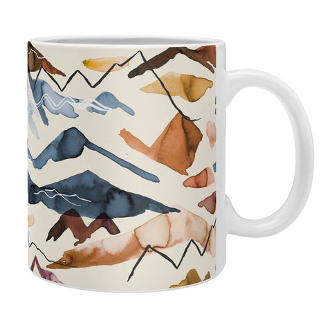 Ninola Design Western landscape watercolor Coffee Mug