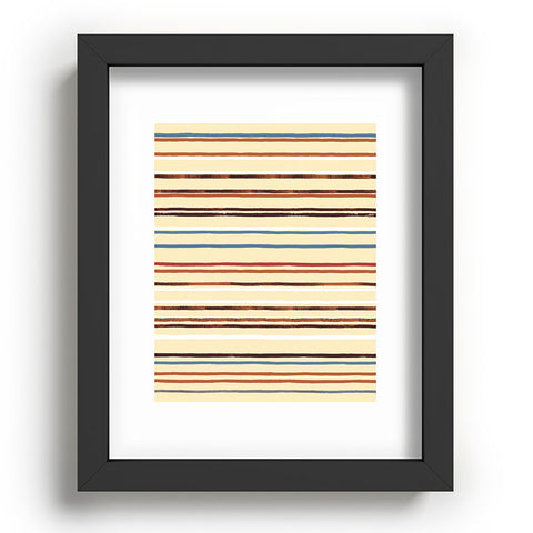 Ninola Design Western Stripes Recessed Framing Rectangle