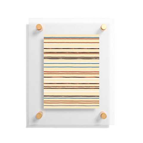 Ninola Design Western Stripes Floating Acrylic Print