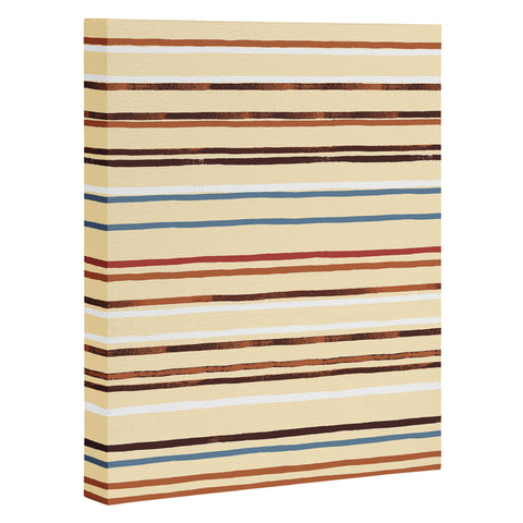 Ninola Design Western Stripes Art Canvas