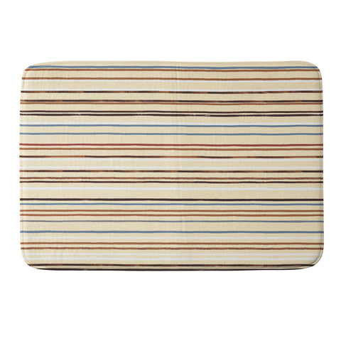 Ninola Design Western Stripes Memory Foam Bath Mat