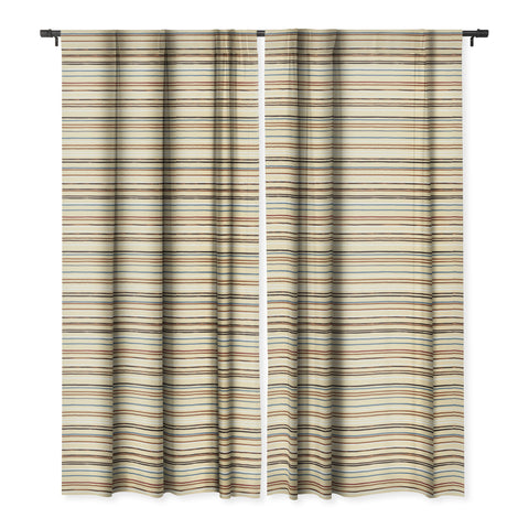 Ninola Design Western Stripes Blackout Window Curtain